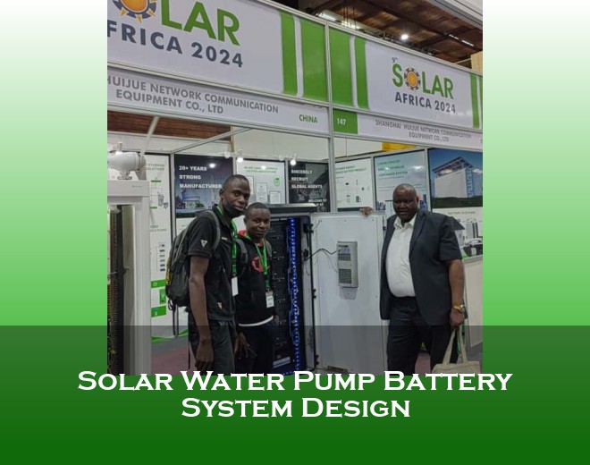 Solar Water Pump Battery System Design